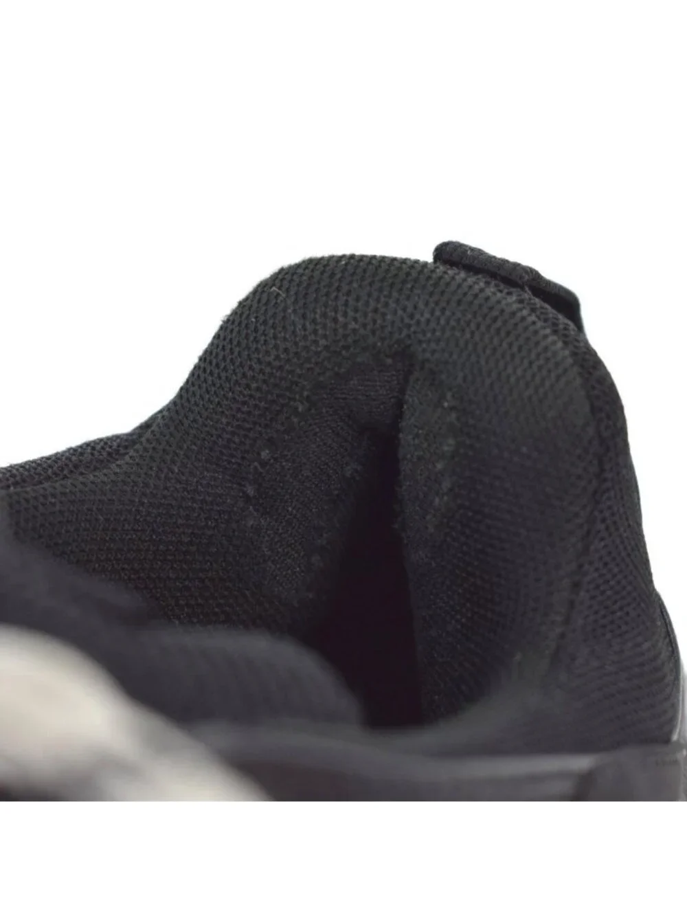 Balenciaga Triple S Leather Mesh Sneakers Black